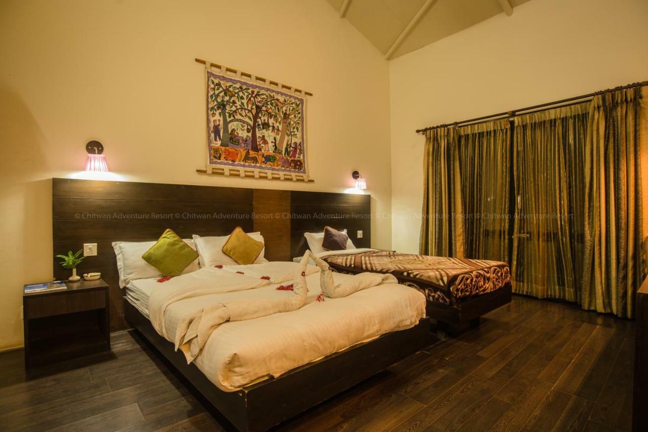 Chitwan Adventure Resort Sauraha Exterior foto