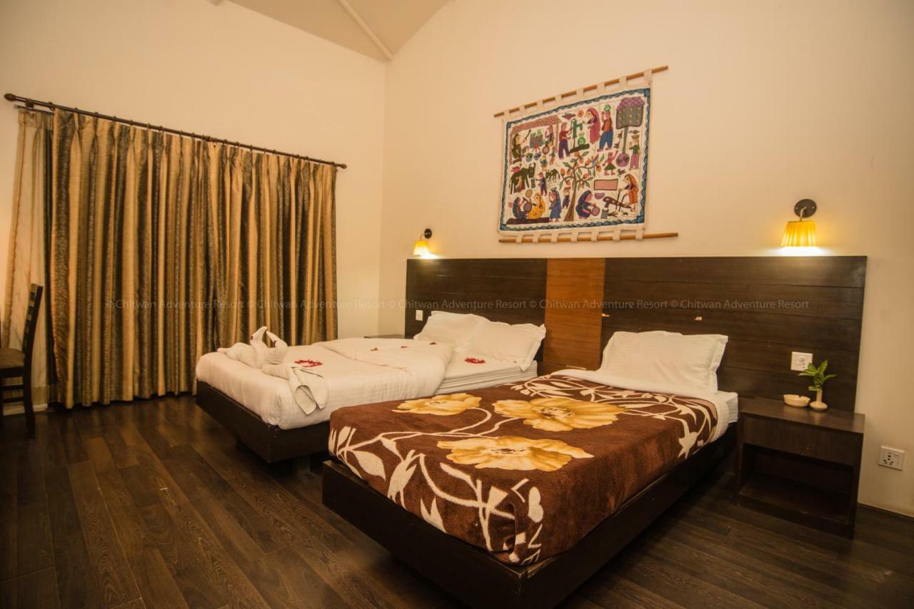 Chitwan Adventure Resort Sauraha Exterior foto